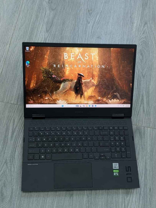 HP OMEN 15 Gaming Laptop — Intel Core i7, NVIDIA GeForce RTX, Bang & Olufsen Audio
