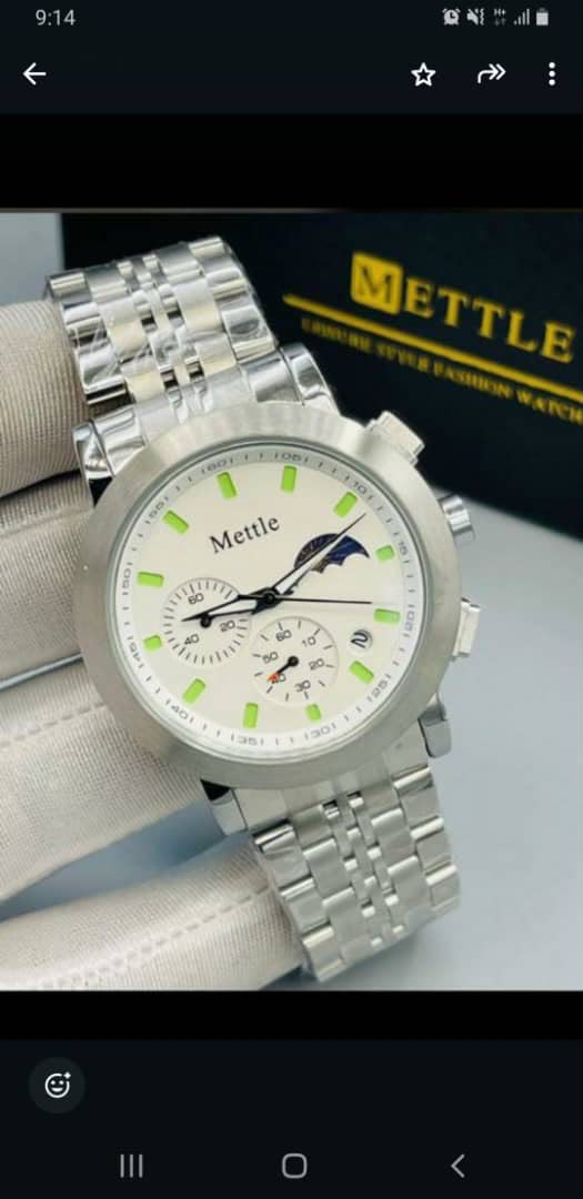 Luxury Mettle Men Watch