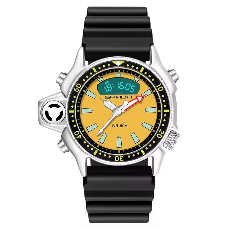 Sandal Dual Time Sport watch.